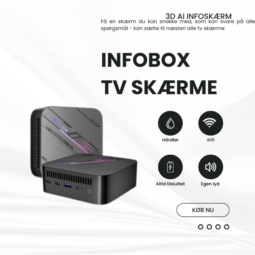 Infobox - infoskærm til tv skærme